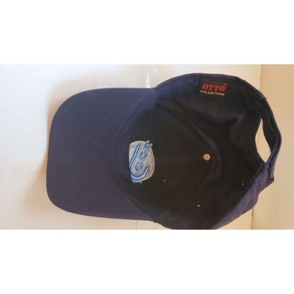 Otto Collection "Be Cool" Embroidered Baseball Cap Adjustable Fit Navy Blue Hat - Picture 5 of 8